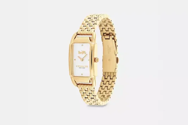 shop coach gold bracelet watch