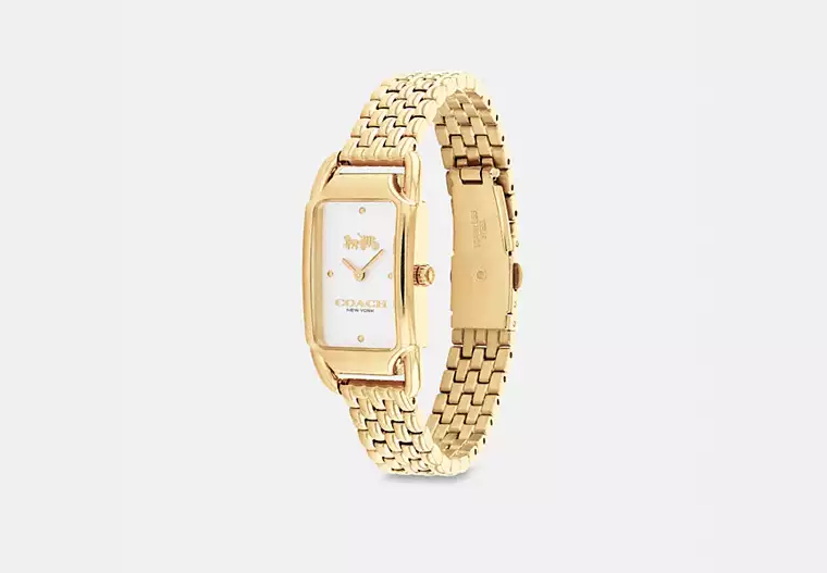 shop coach gold bracelet watch