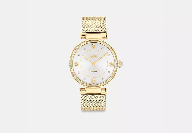 shop coach gold bracelet watch