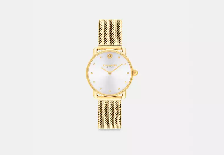 shop coach gold bracelet watch